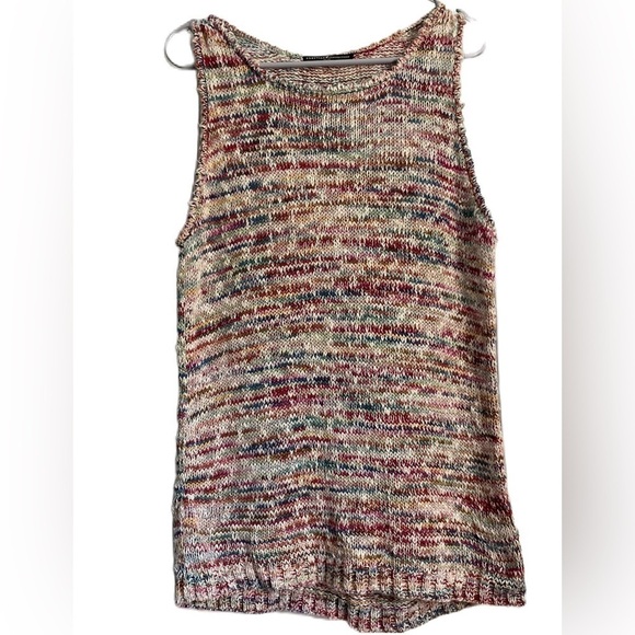 Peruvian Connection Knit Sleeveless Pullover Women’s Swearer Round Size: Large - Picture 1 of 9